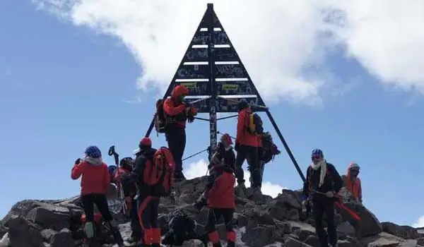 Summit Toubkal